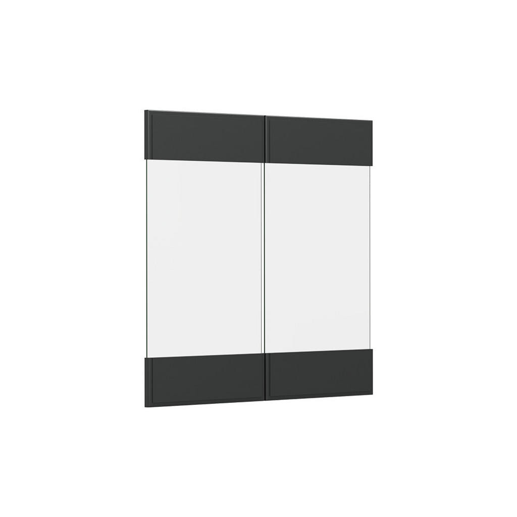 Vicco KUCHYŇSKÁ DVÍŘKA R-Line Antracitový venkovský dům 59.2 x 59 cm nábytková čela pro závěsnou vitrínu