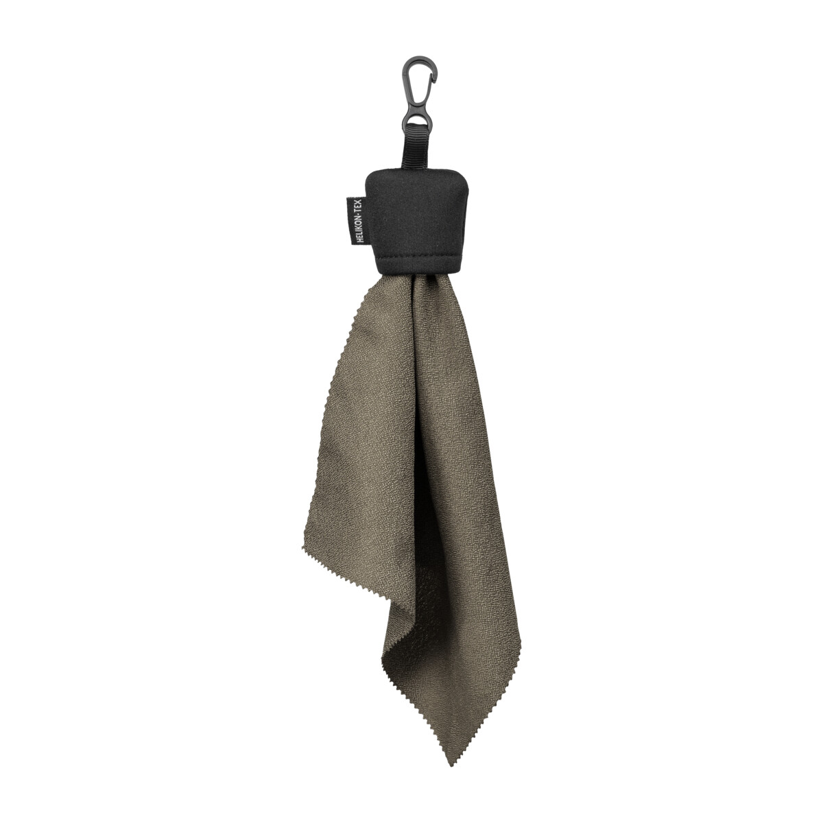 Mikrovláknový ubrousek na brýle Helikon Lens Cloth - olivový-černý