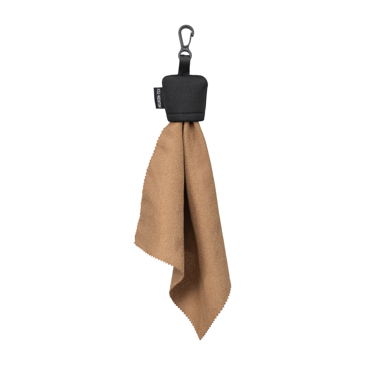 Mikrovláknový ubrousek na brýle Helikon Lens Cloth - coyote-černý