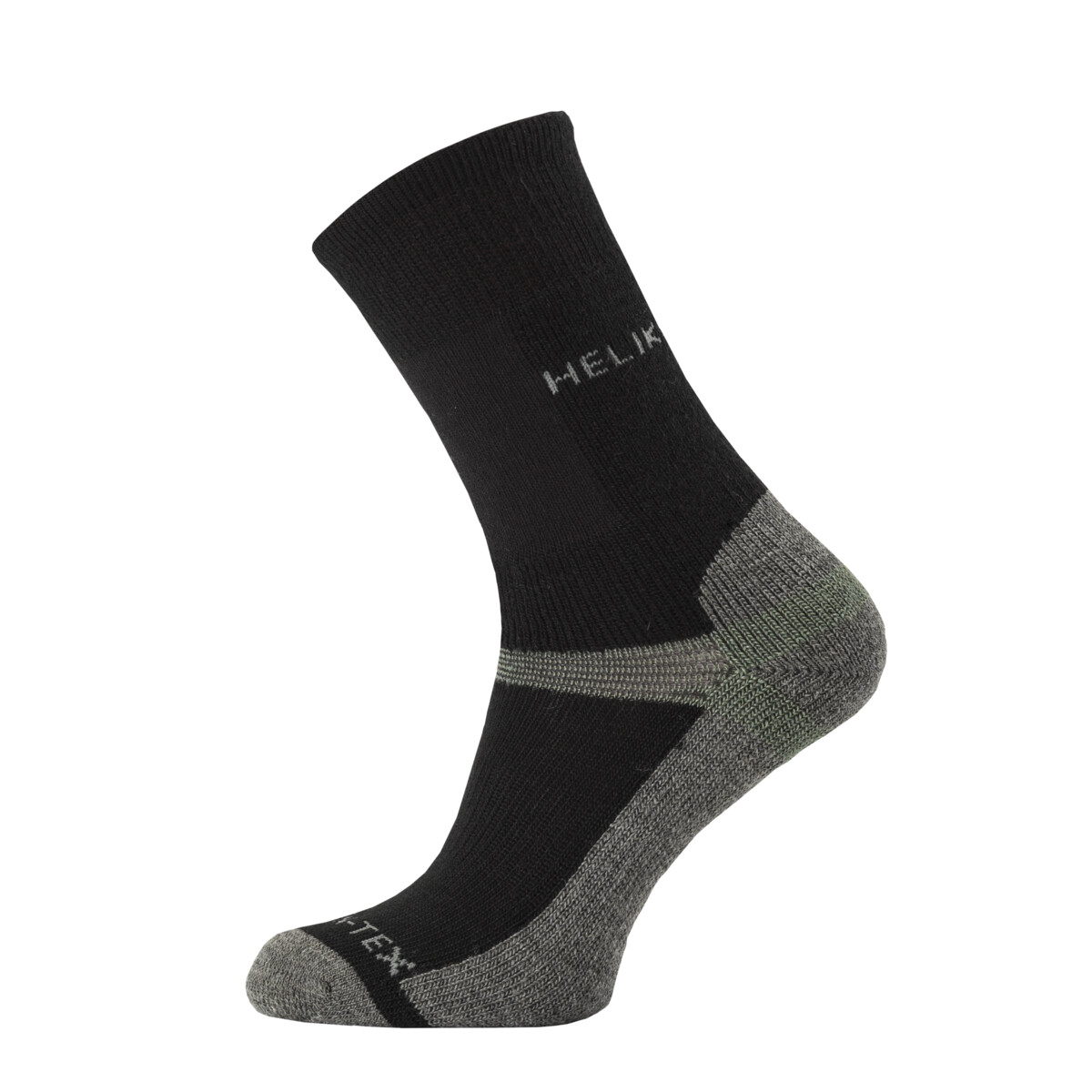 Ponožky taktické Helikon Heavyweight Socks - černé-šedé, M