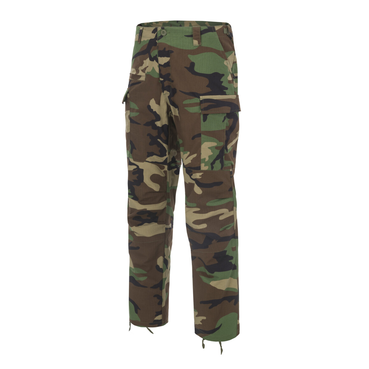 Kalhoty taktické Helikon BDU MK II - woodland, M
