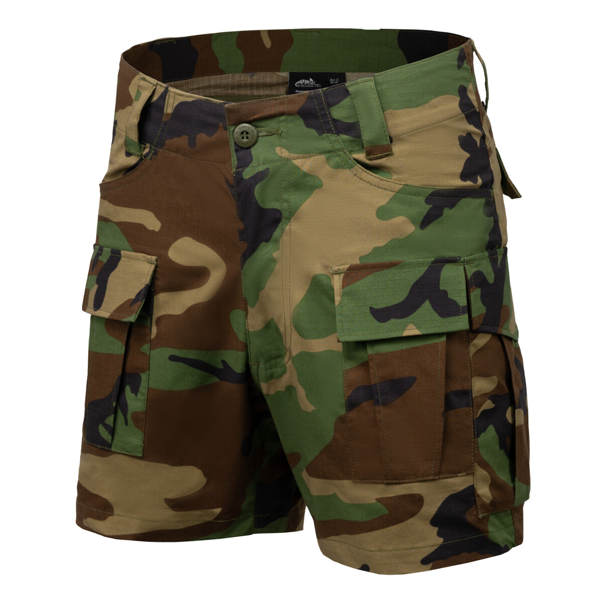 Kraťasy Helikon Cargo Shorts - woodland, L