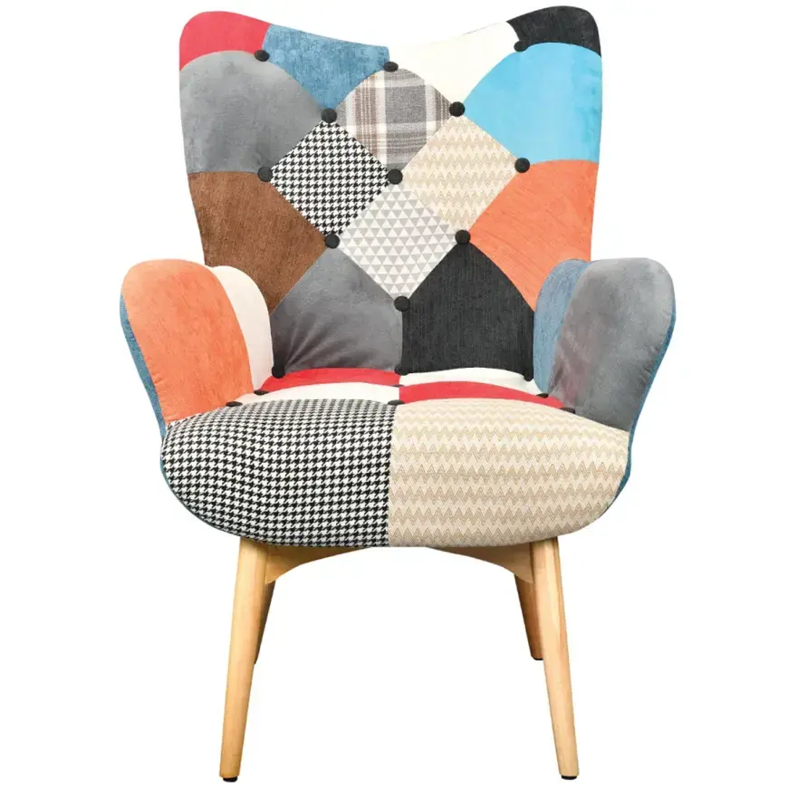 Křeslo Chic Art Patchwork