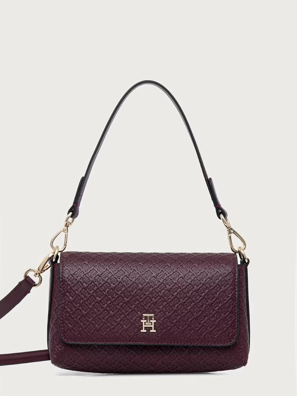Tommy Hilfiger dámská bordová kabelka AW0AW18997-XUT OS