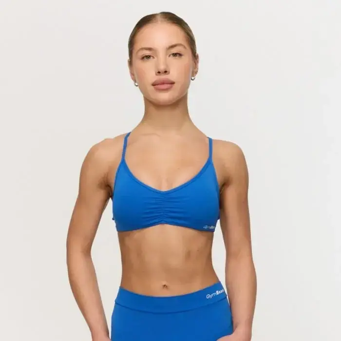 GymBeam Sportovní podprsenka Fierce Blue