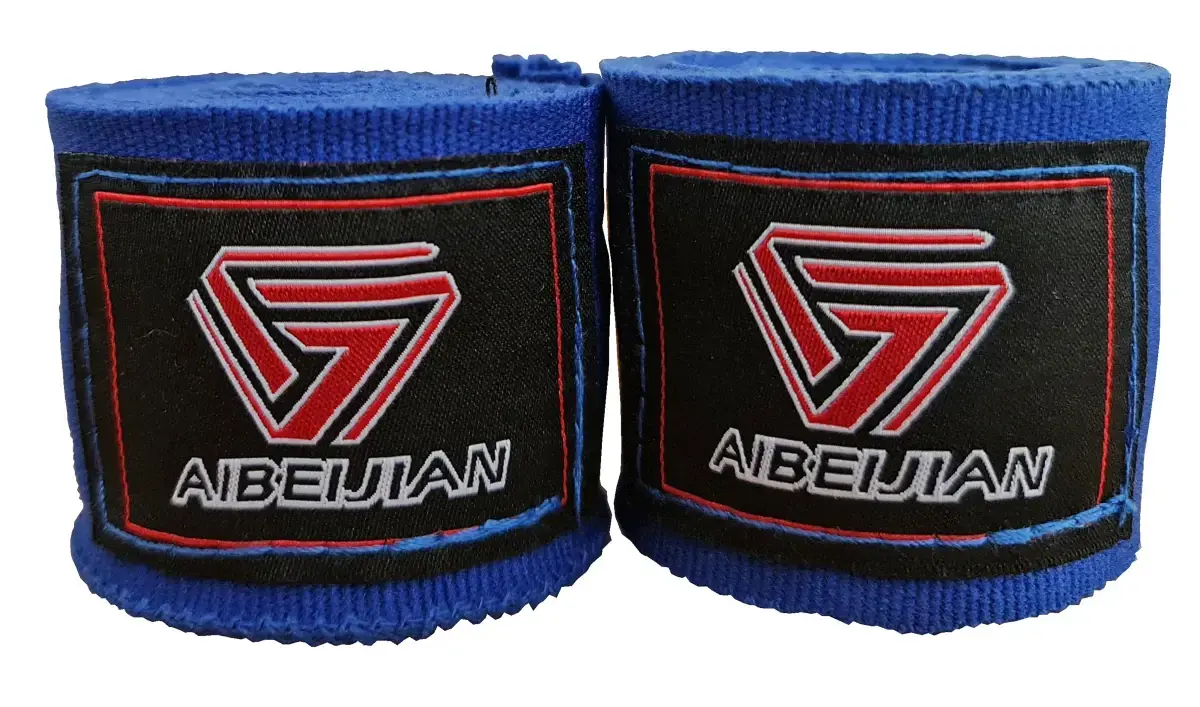 Kubisport Boxerské bandáže na ruce elastické 3 m modré