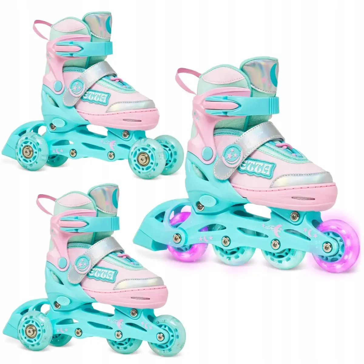 Raven Etta Mint/Pink 3v1