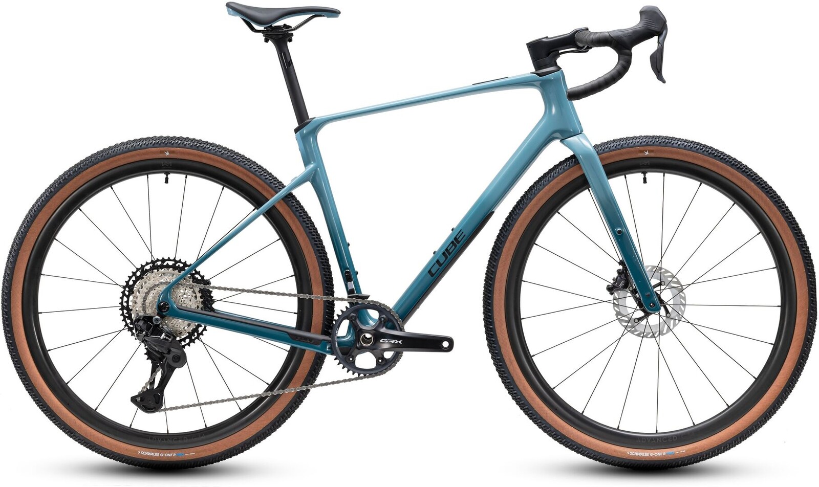 CUBE NUROAD C:62 EX surfblue'n'black null 2027 - L
