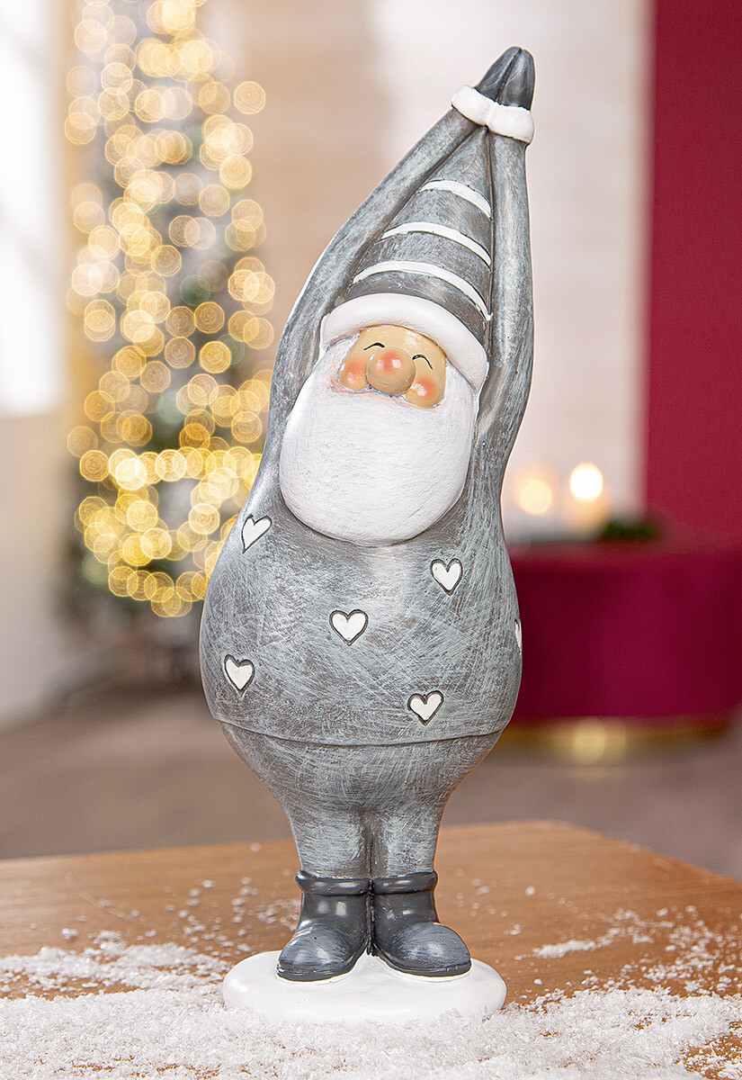 Dekorativní Santa Yoga, 23 cm