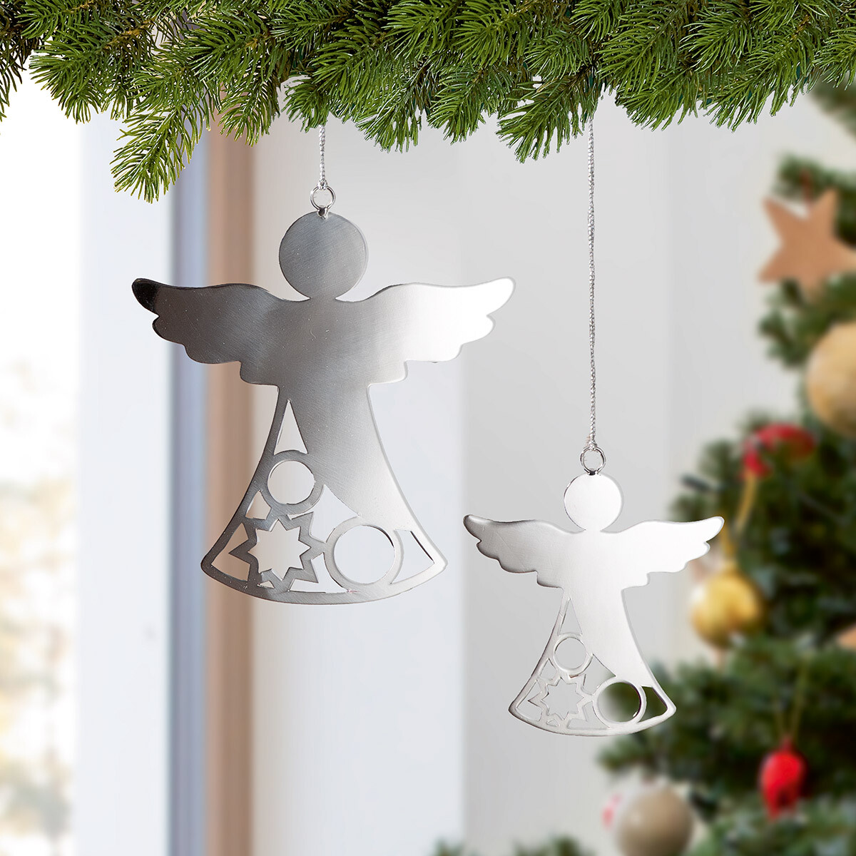 Závěsná dekorace Anděl Adriel, 14 cm