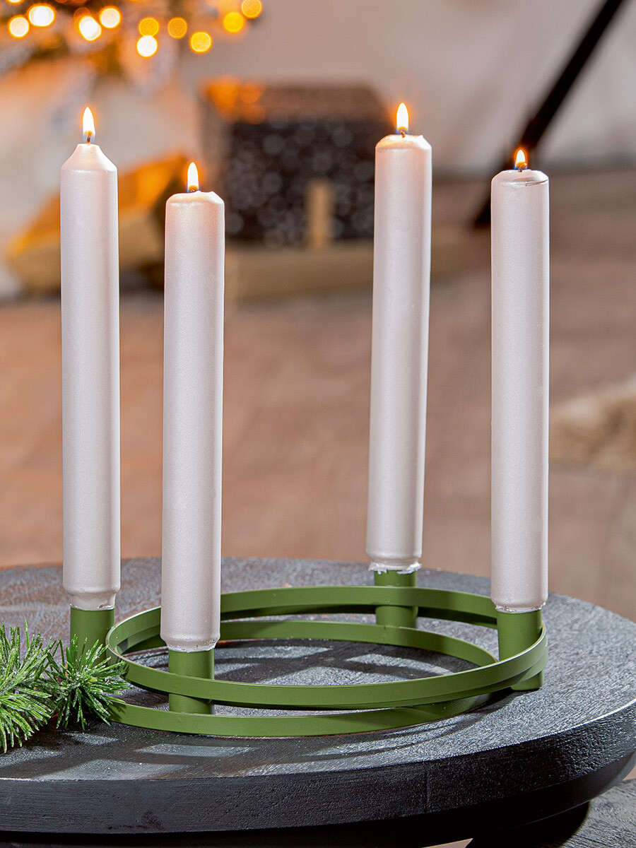 Adventní svícen Connect, 4 cm
