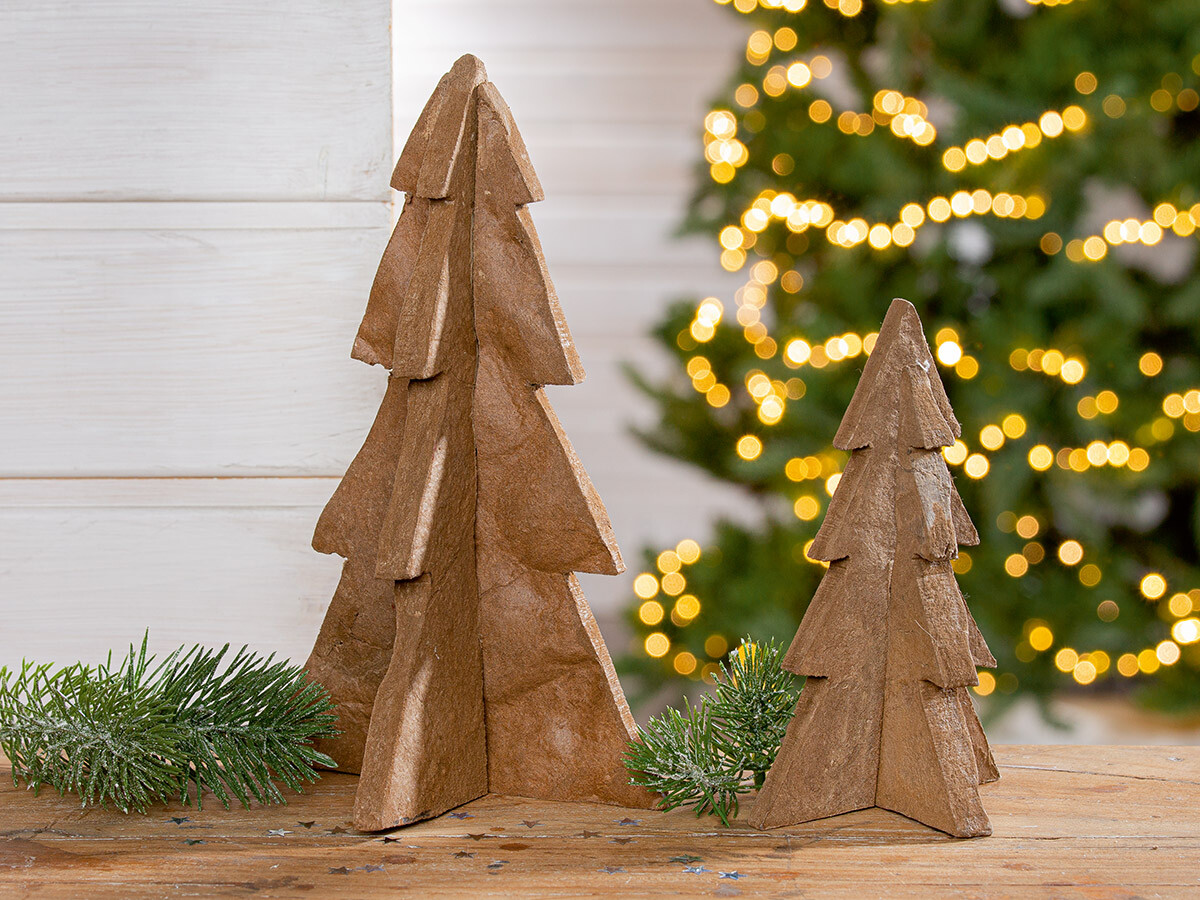 Dekorativní vánoční stromek Nordic, 17,5 cm