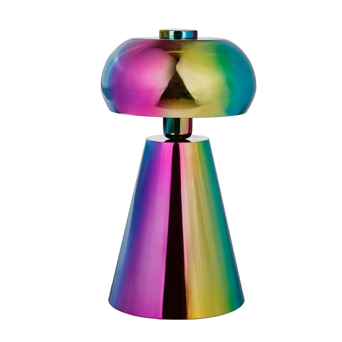 Stolní lampa Mushroom Rainbow, 37 cm