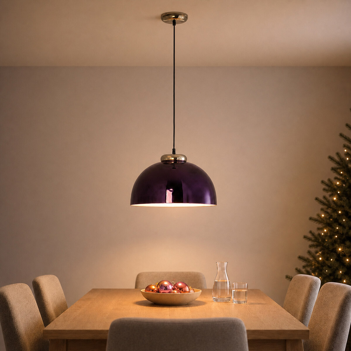 Kulaté závěsné svítidlo Lumina, 22 cm