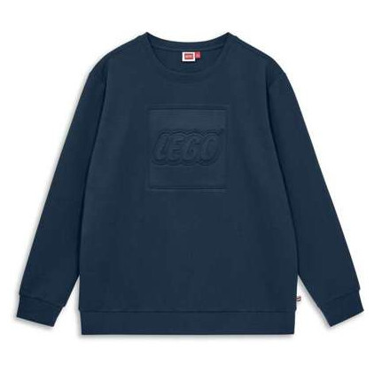 Dětská mikina LEGO® Official Merchandise Lwsato 200 Dark Navy Dětská velikost: S / Barva: tmavě modrá