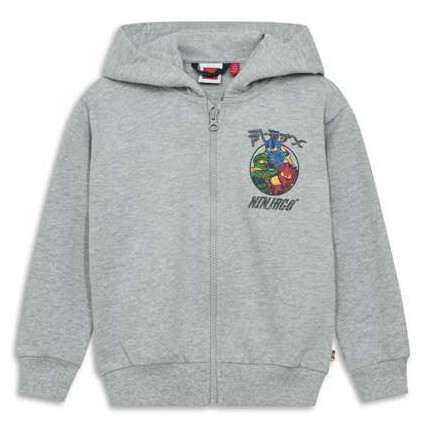 Dětská mikina LEGO® Official Merchandise Lwsian 601 Grey Dětská velikost: 128 / Barva: šedá