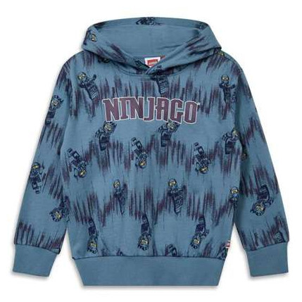 Dětská mikina LEGO® Official Merchandise Lwsian 713 Dusty blue Dětská velikost: 110 / Barva: modrá