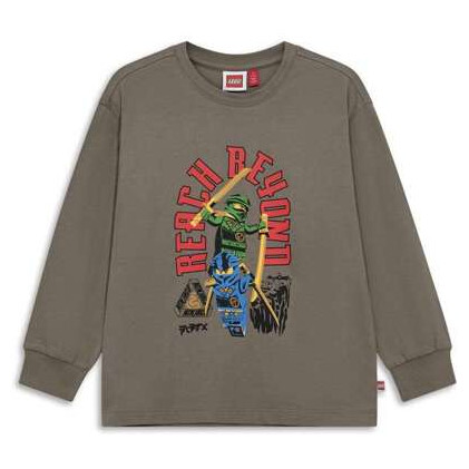 Dětské triko LEGO® Official Merchandise Lwtaj 608 Brown Dětská velikost: 116 / Barva: světle hnědá