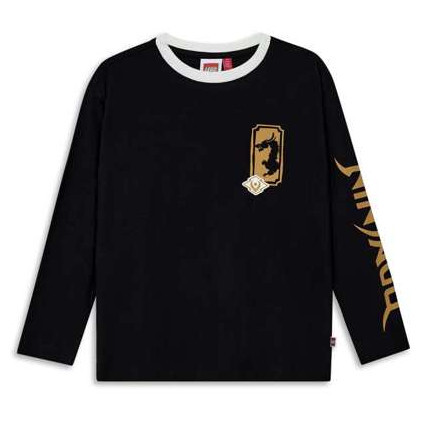 Dětské triko LEGO® Official Merchandise Lwtaj 709 Black Dětská velikost: 116 / Barva: černá