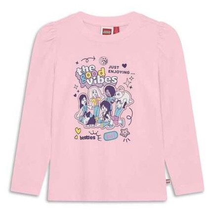Dětské triko LEGO® Official Merchandise Lwtuna 600 Pink Dětská velikost: 110 / Barva: světle růžová