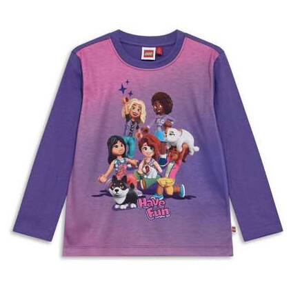 Dětské triko LEGO® Official Merchandise Lwtuna 602 Purple Dětská velikost: 110 / Barva: fialová