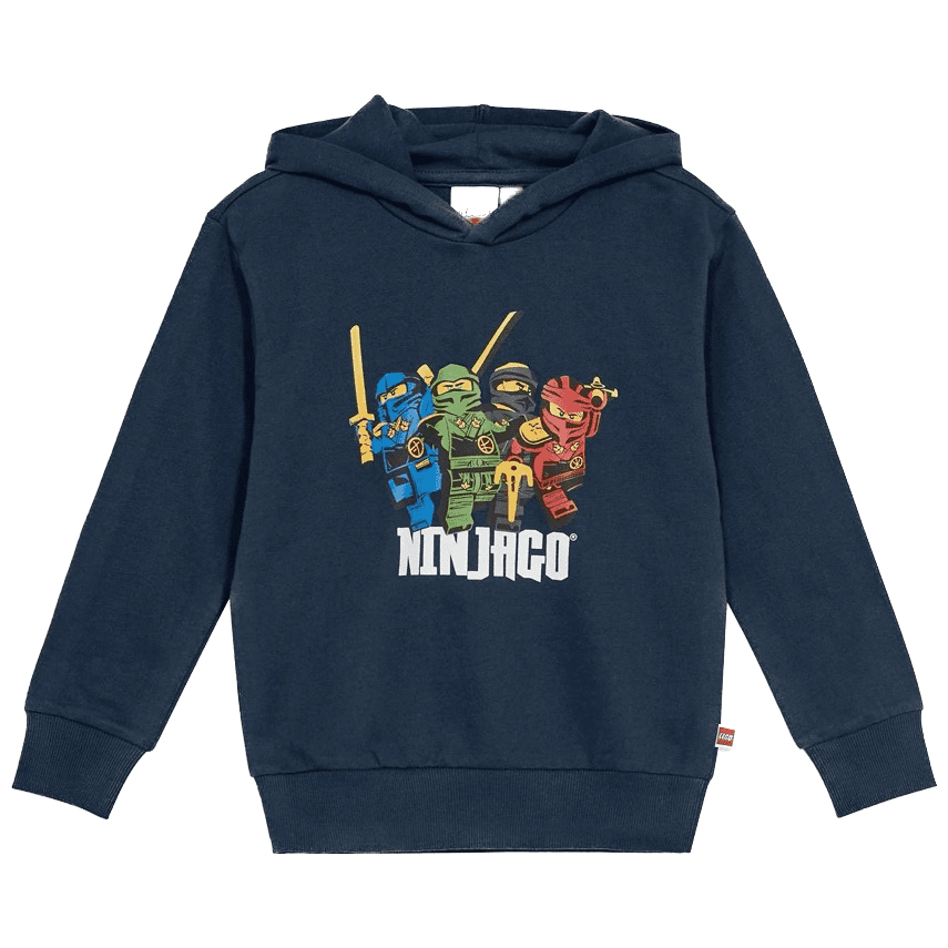Dětská mikina LEGO® Official Merchandise Lwsian 111 Dark Navy Dětská velikost: 110 / Barva: tmavě modrá