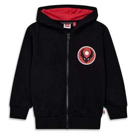 Dětská mikina LEGO® Official Merchandise Lwsian 704 Black Dětská velikost: 122 / Barva: černá