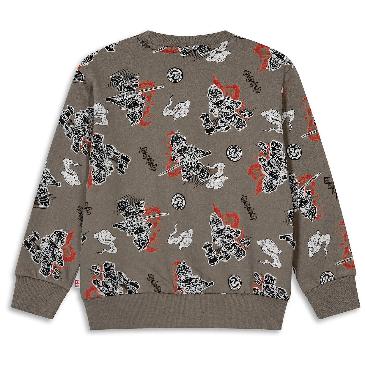 Dětská mikina LEGO® Official Merchandise Lwsian 715 Brown Dětská velikost: 116 / Barva: světle hnědá