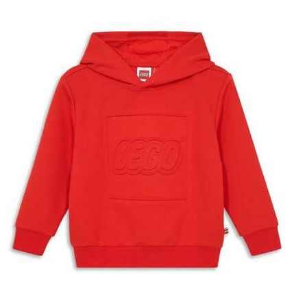 Dětská mikina LEGO® Official Merchandise Lwsky 600 Red Dětská velikost: 122 / Barva: červená
