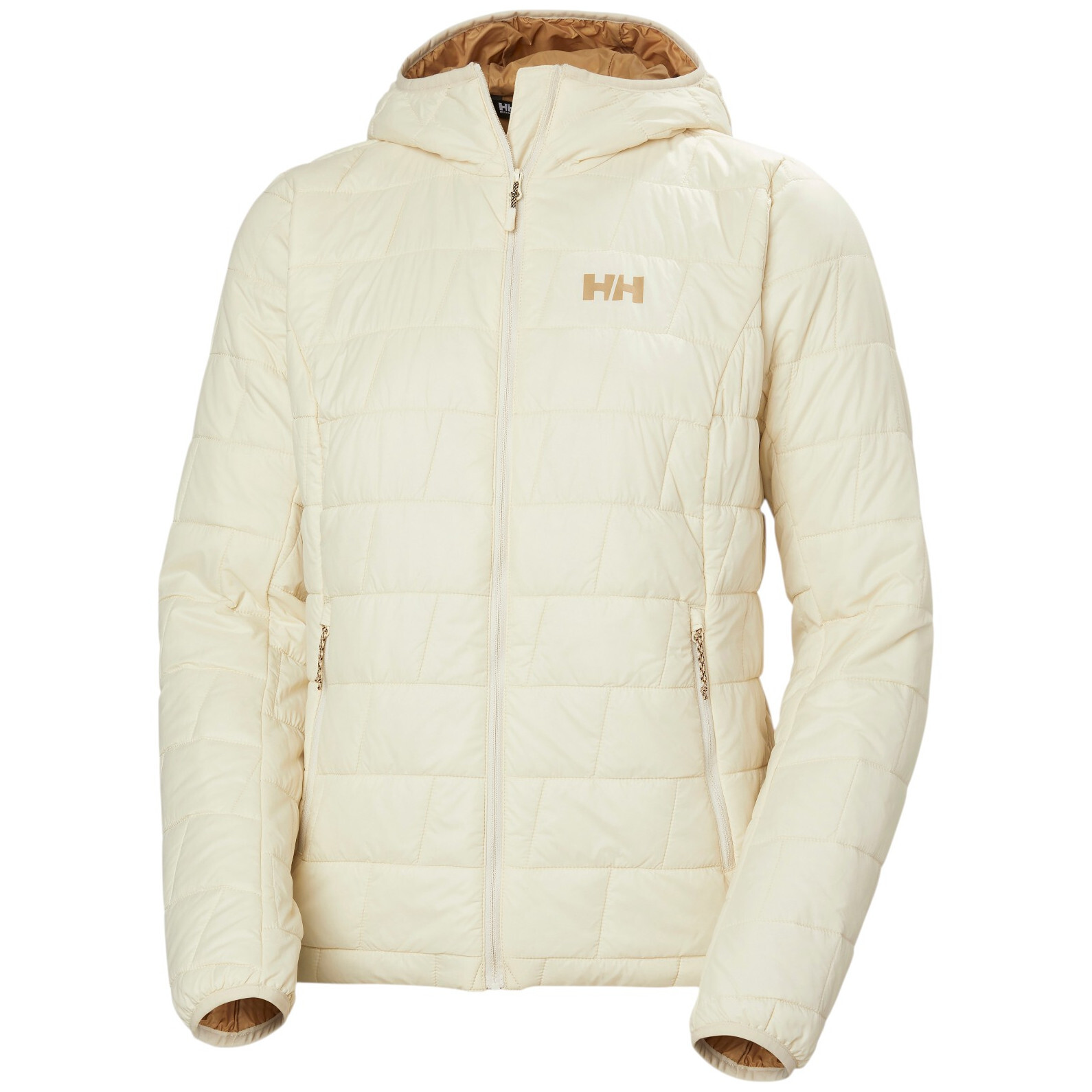 Dámská bunda Helly Hansen W Lifaloft Hooded Insulator Velikost: S / Barva: bílá