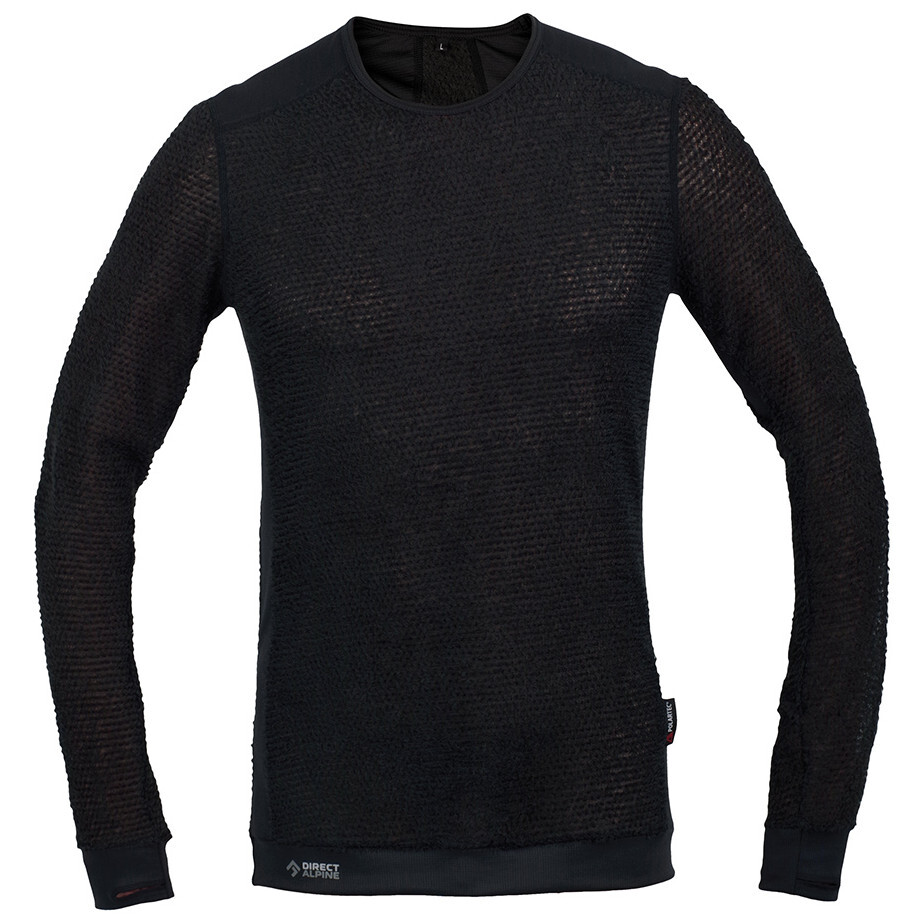 Pánské funkční triko Direct Alpine Alpha T-Shirt 1.0 Velikost: M / Barva: černá