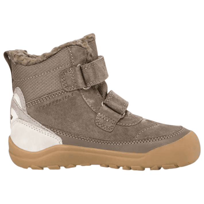 Dětské zimní boty Viking Outdoor Footwear Alv Barefoot Paw Warm WP 2V Taupe Velikost bot (EU): 22 / Barva: béžová