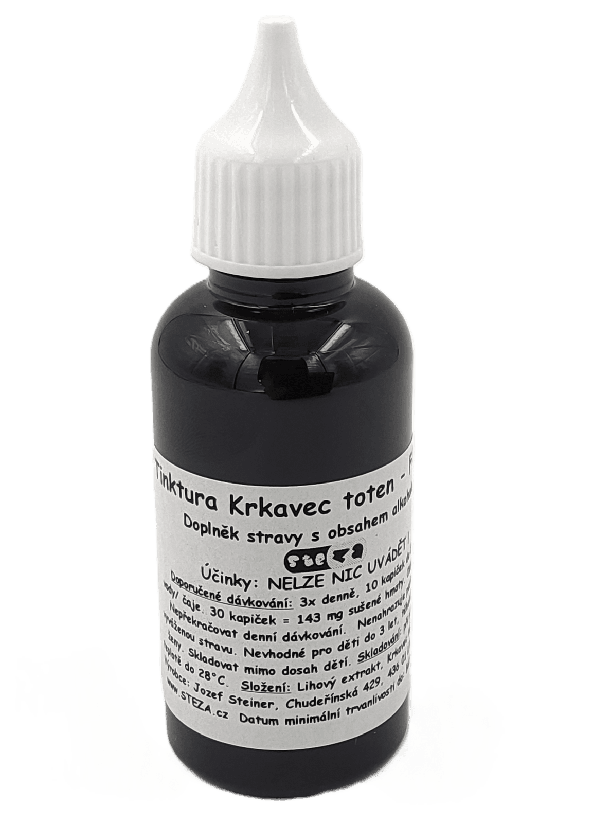 STEZA - Tinktura Krkavec toten - FORTE 3x 50 ml.