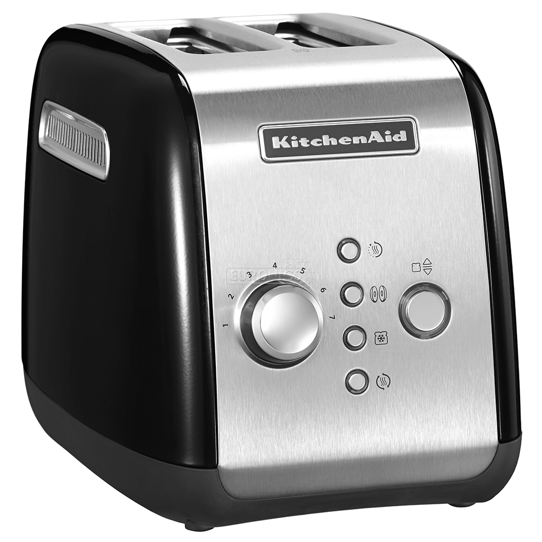 Toustovač na 2 plátky s příčnými otvory černá KitchenAid