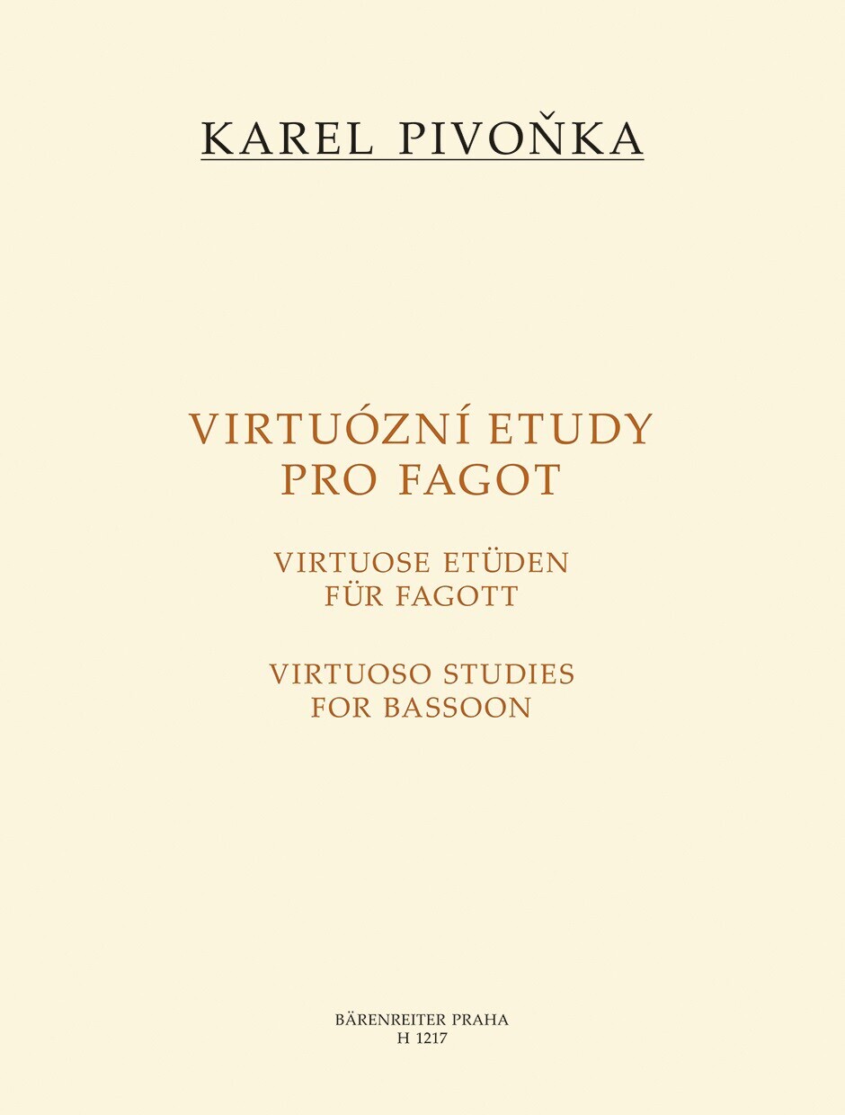 KN Virtuózní etudy pro fagot
