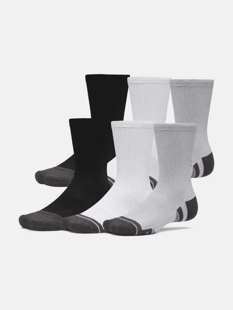 Under Armour New Unisex Perf Tech 6pk Crw LG