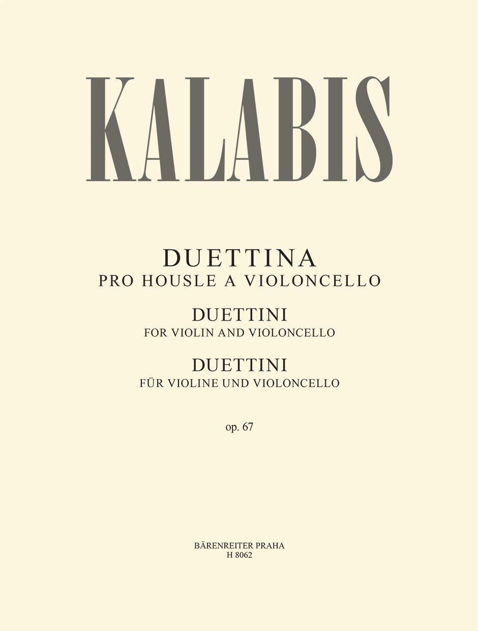 KN Duettina pro housle a violoncello op. 67