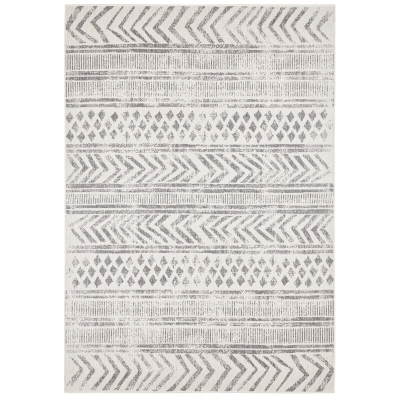Kusový koberec Twin Supreme 103862 Biri Grey/Cream – na ven i na doma 120x170 cm