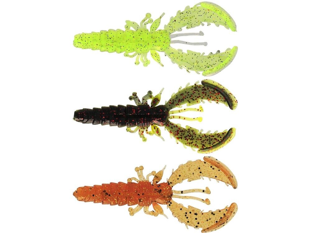 Westin Gumová nástraha Crecraw Slim Creaturebait Dark Water Mix 26 - 7,5cm 3g 4ks