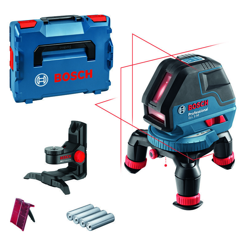 Laser křížový Bosch GLL 3-50 + držák BM1