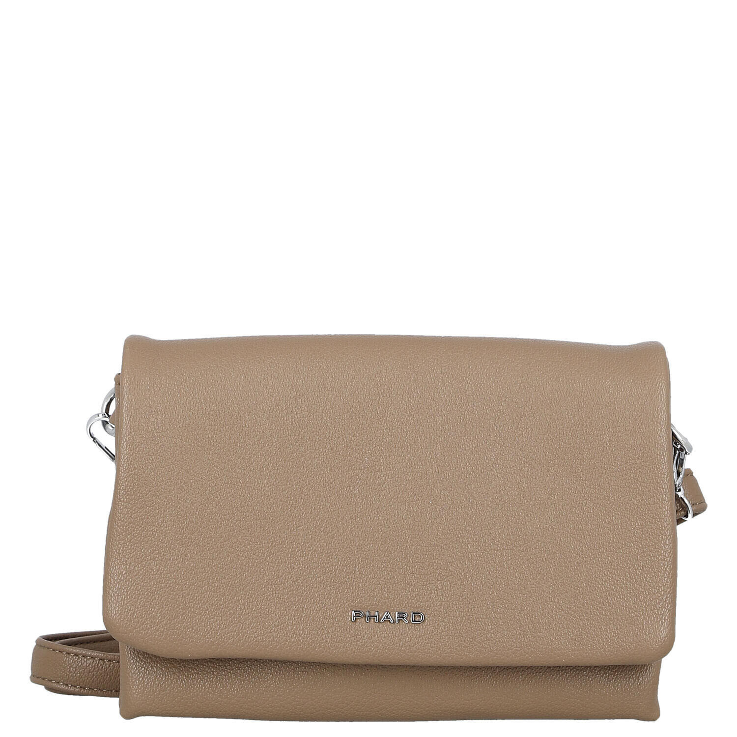 Moderní dámská koženková crossbody kabelka Amira, béžová