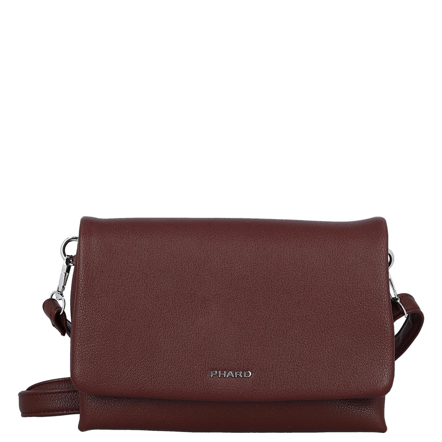 Moderní dámská koženková crossbody kabelka Amira, červená