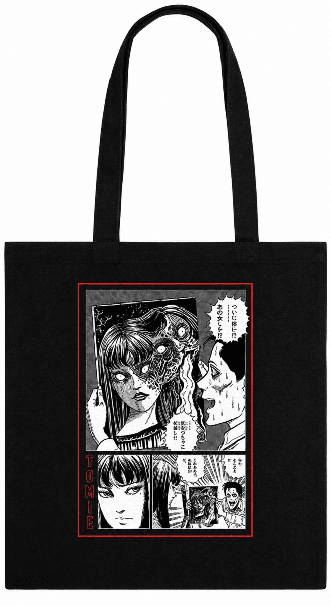 JUNJI ITO - Látková taška (Tote Bag) - 