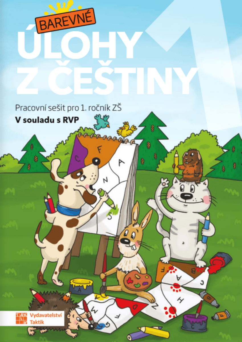 Barevné úlohy z češtiny 1 - Ivana Hořínková