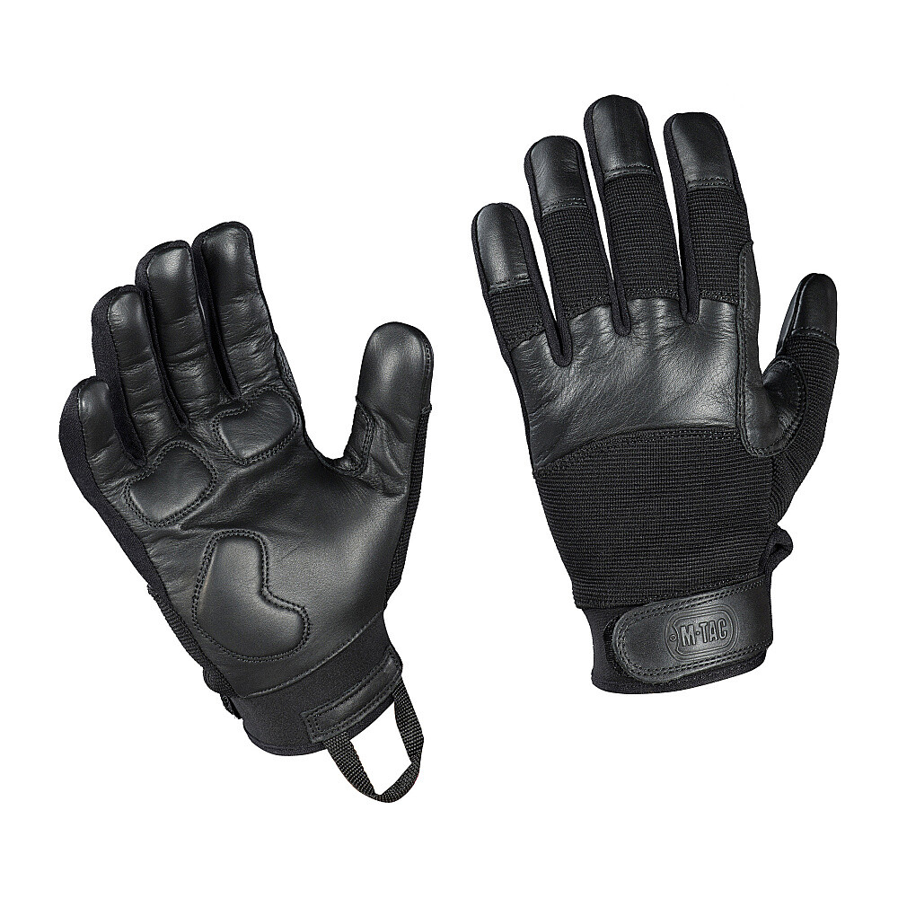 Rukavice taktické M-Tac Police Gloves Gen.II - černé, S