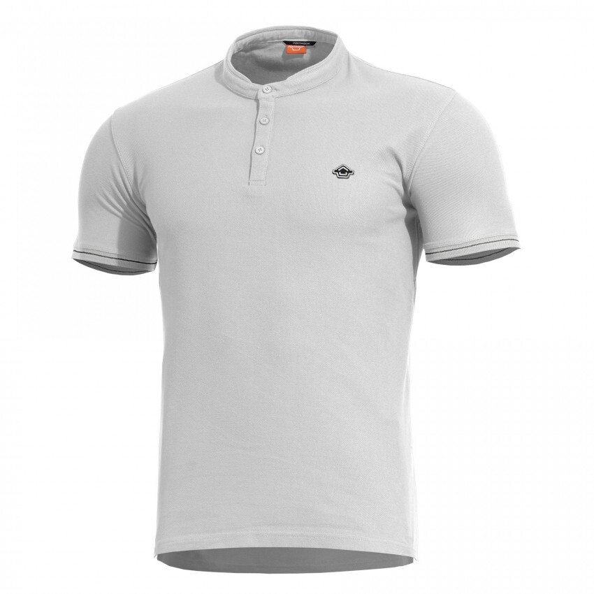 Polokošile Pentagon Levantes Henley Stripes - bílá, L