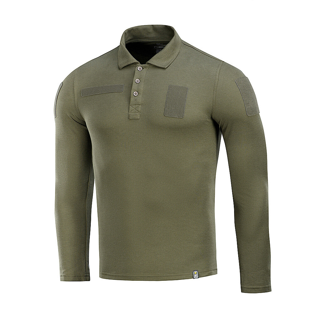 Taktická polokošile M-Tac Long Polo 65/35 - olivová, XL