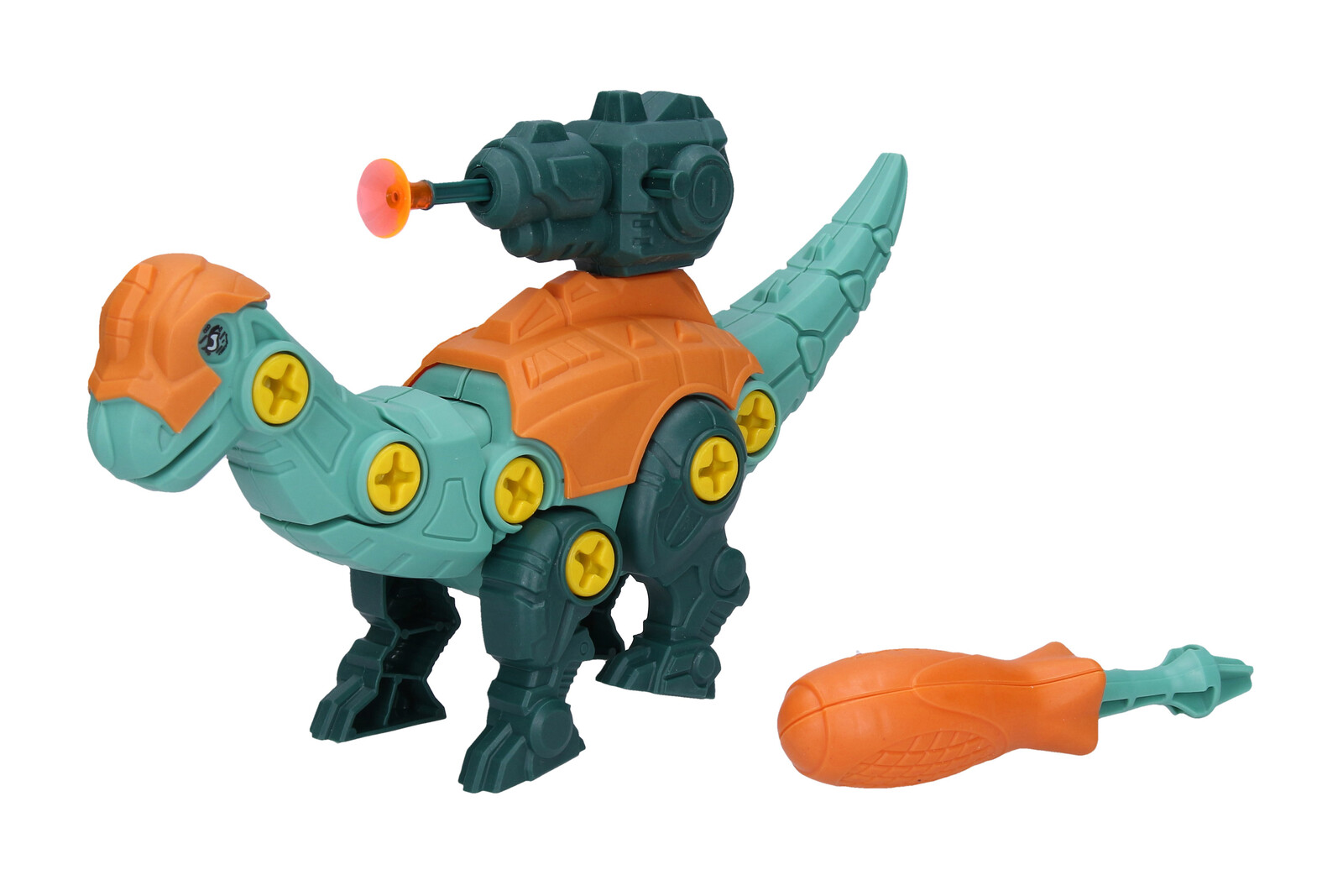 Dinosaurus střílející šroubovací 21 cm