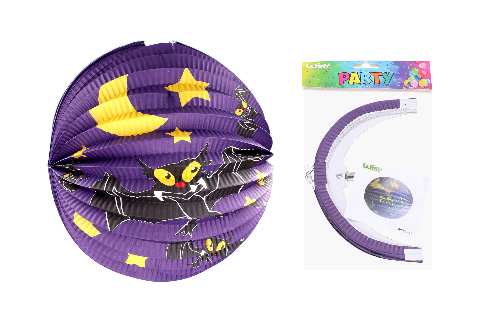 Lampion koule 25 cm - Netopýr