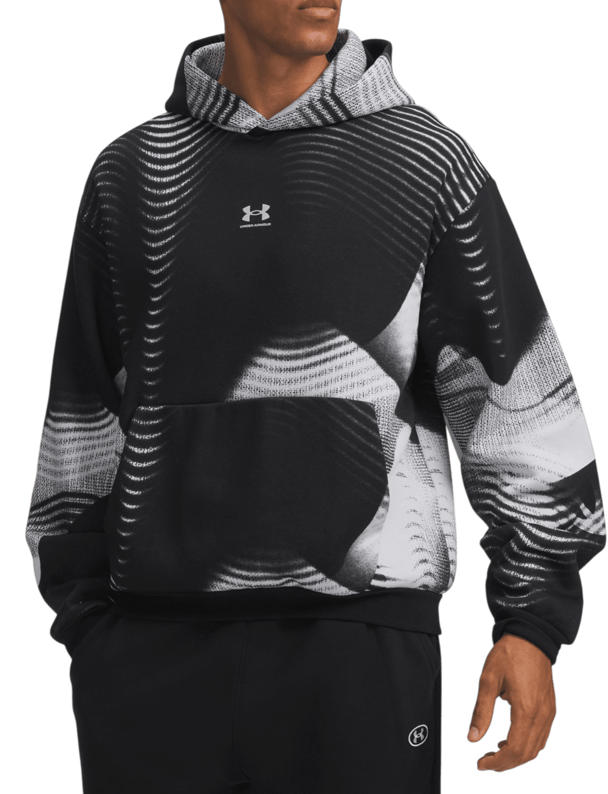 Mikina s kapucí Under Armour Icon Fleece Printed